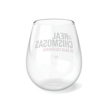 Load image into Gallery viewer, The Real Chismosas Wine Glass
